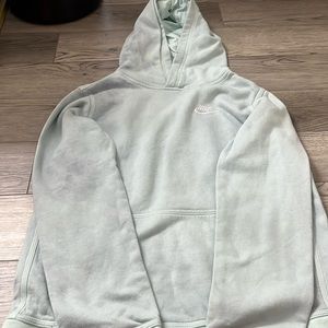 blue nike hoodie